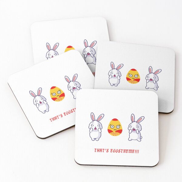 Item preview, Easter pun celebration - ‘That’s Eggstreme’,  pet lovers gifts featuring cute bunny puns and cool Easter jokes  designed and sold by haRexia.