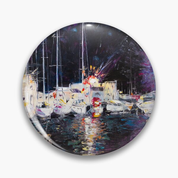 Item preview, Harbor Lights of Empuriabrava designed and sold by Natalia_Shchip.