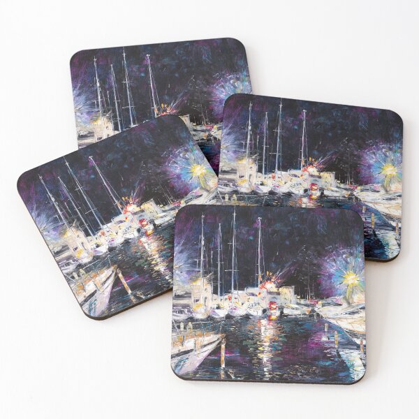 Item preview, Harbor Lights of Empuriabrava designed and sold by Natalia_Shchip.