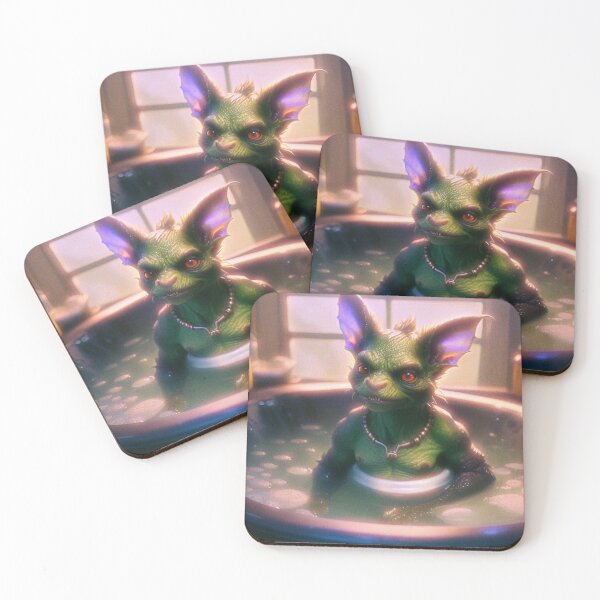 Item preview, Cheddar Goblin Takes a Bath designed and sold by technoflora.