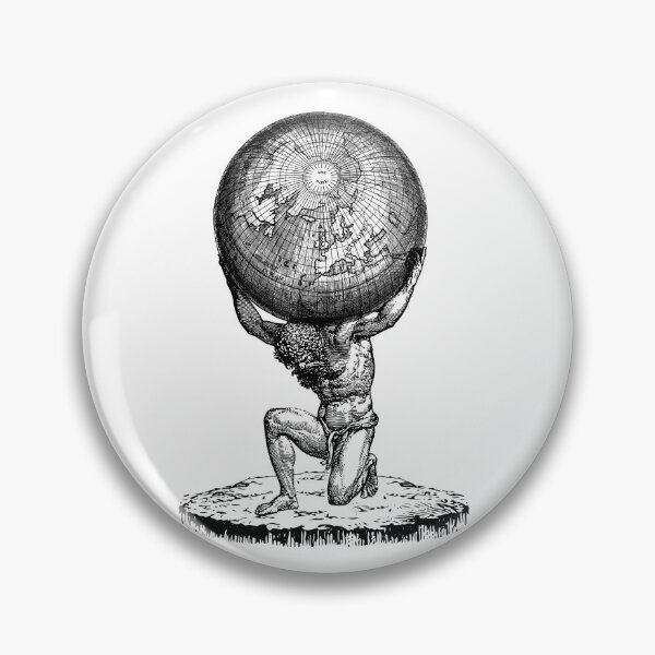 Item preview, Atlas sosteniendo el mundo designed and sold by NTGUILTY.