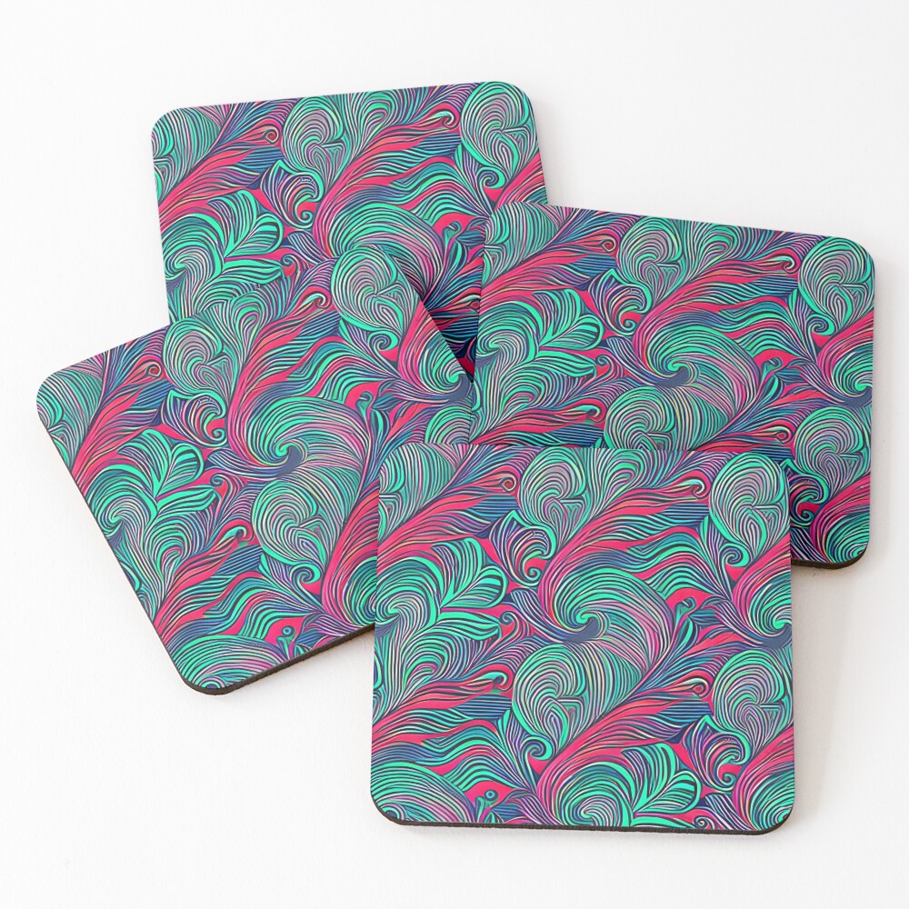 Item preview, Coasters (Set of 4) designed and sold by brindled.