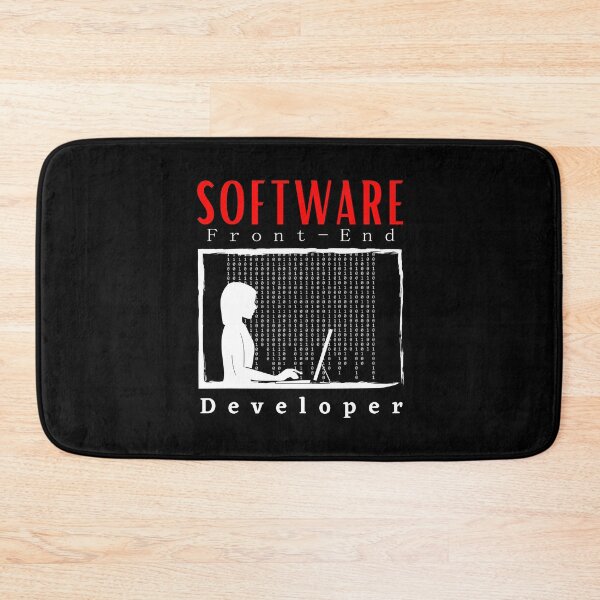 Item preview, Software Front-End Developer motivational design designed and sold by DigitalMagShop.