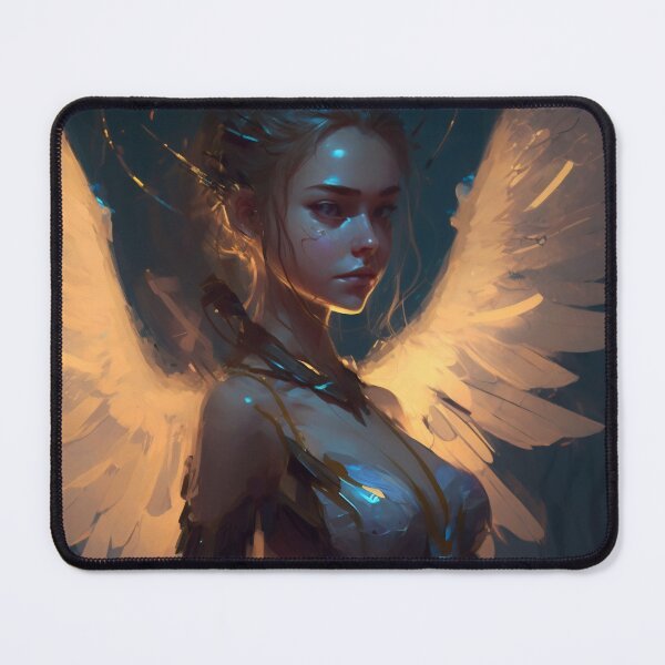 Artikelvorschau, Dark Angelic Daemoness: Ein digitales Gemälde einer geflügelten Verführerin entworfen und verkauft von oanaunciuleanu.