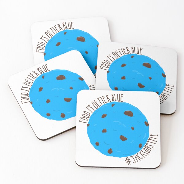 Item preview, Blue Food Jackson Style designed and sold by BetweenTheBooks.
