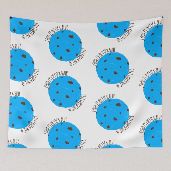 Item preview, Blue Food Jackson Style designed and sold by BetweenTheBooks.
