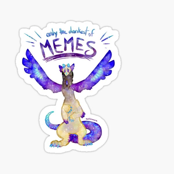 Steve the Meme Beast Sticker