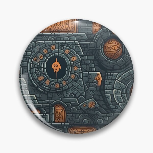 Item preview, Dungeon Crawler Tiled Wallpaper designed and sold by Shop Keeper.