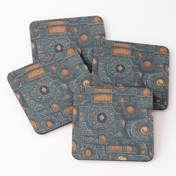 Item preview, Dungeon Crawler Tiled Wallpaper designed and sold by Shop Keeper.
