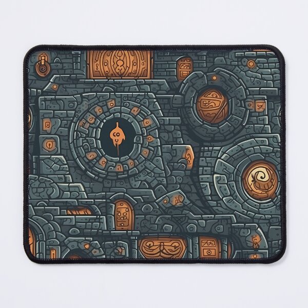 Item preview, Dungeon Crawler Tiled Wallpaper designed and sold by Shop Keeper.