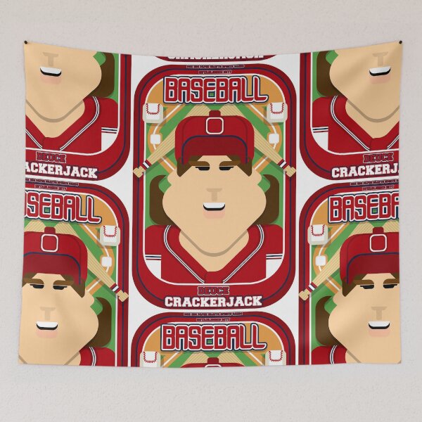 Item preview, Baseball Red Blue White - Deuce Crackerjack - June version designed and sold by boxedspaper.