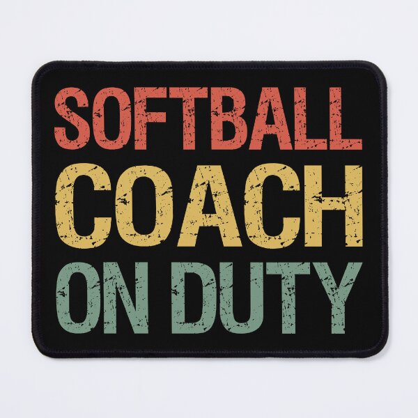 Item preview, Softball Coach on Duty II designed and sold by Lemon Pepper.