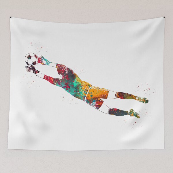 Artikelvorschau, Soccer Player Goalie entworfen und verkauft von Liededrom..