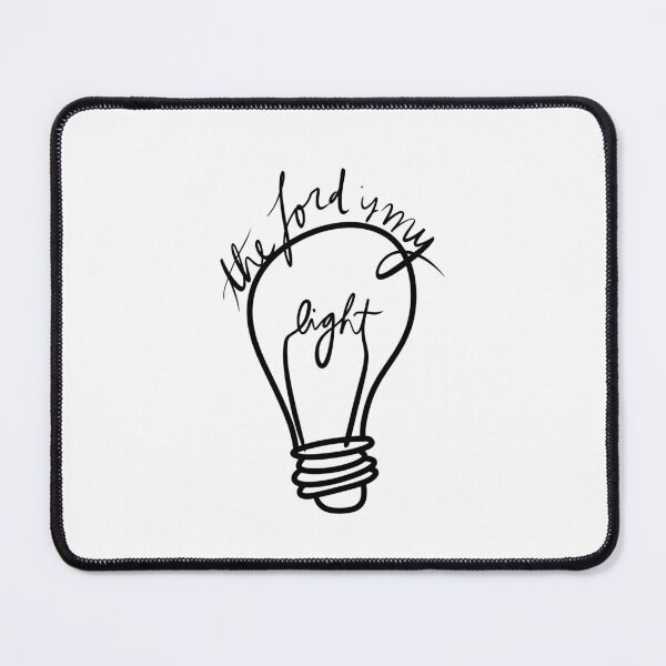 Item preview, The Lord is my Lightbulb designed and sold by rostark.