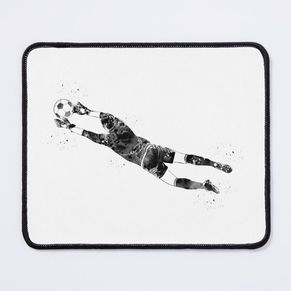 Artikelvorschau, Soccer Player Goalie entworfen und verkauft von Liededrom..