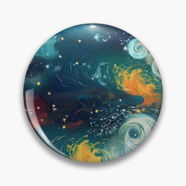 Item preview, Astral Tsunami: The Cosmic Collision of Tidal Forces designed and sold by arbaxas.