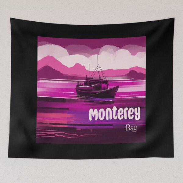 Item preview, Monterey Bay California  designed and sold by Mashusha-art.