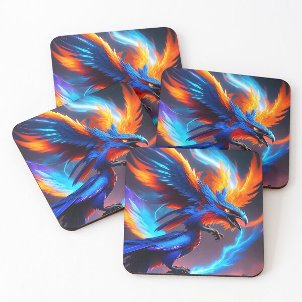 Item preview, Mythical Blue Fire Dragon designed and sold by Space-Wear.