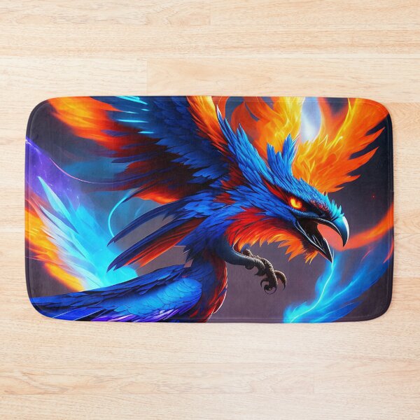 Item preview, Mythical Blue Fire Dragon designed and sold by Space-Wear.
