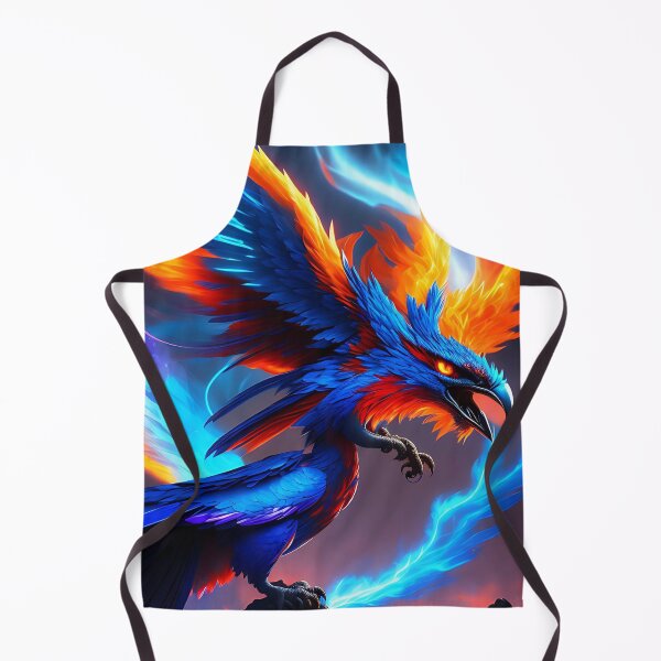 Item preview, Mythical Blue Fire Dragon designed and sold by Space-Wear.