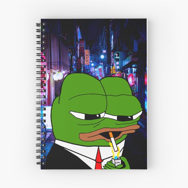 Item preview, Sad Pepe Smoking Businessman designed and sold by Slav-Art.