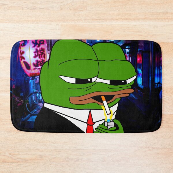 Item preview, Sad Pepe Smoking Businessman designed and sold by Slav-Art.