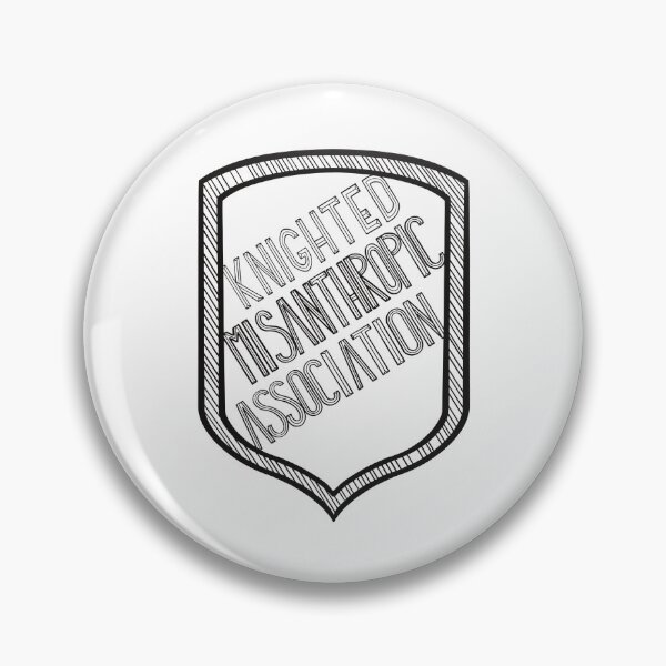 Item preview, Knighted Misanthropic Association Funny Acronym Design designed and sold by Twisted-Teeze.