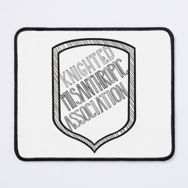 Item preview, Knighted Misanthropic Association Funny Acronym Design designed and sold by Twisted-Teeze.