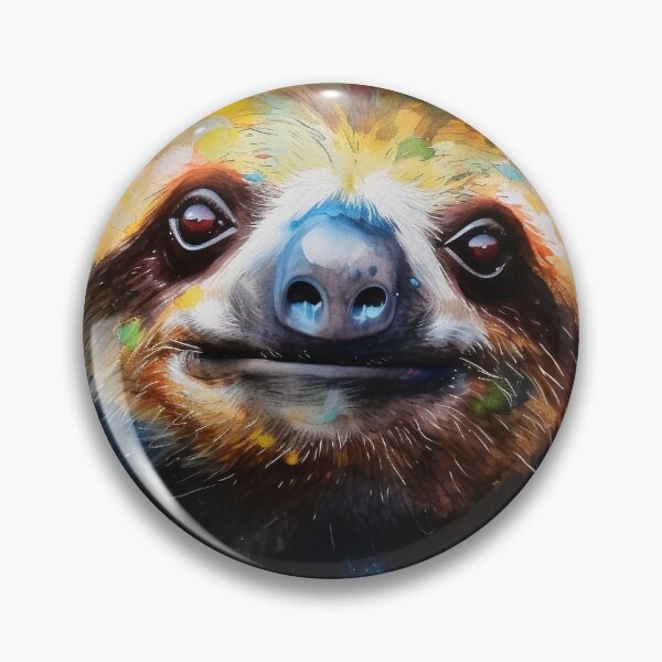 Item preview, Sloth designed and sold by SK Art + Design.