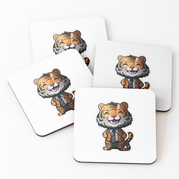 Item preview, Business Tiger Suit Sticker designed and sold by Media-DK.