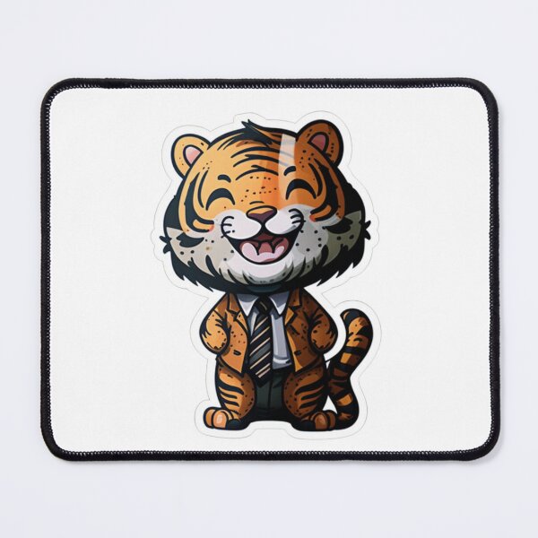 Item preview, Business Tiger Suit Sticker designed and sold by Media-DK.