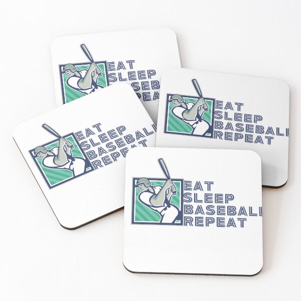 Item preview, Eat Sleep Baseball Player Repeat Funny Baseball T-shirt designed and sold by rogerbaby11.