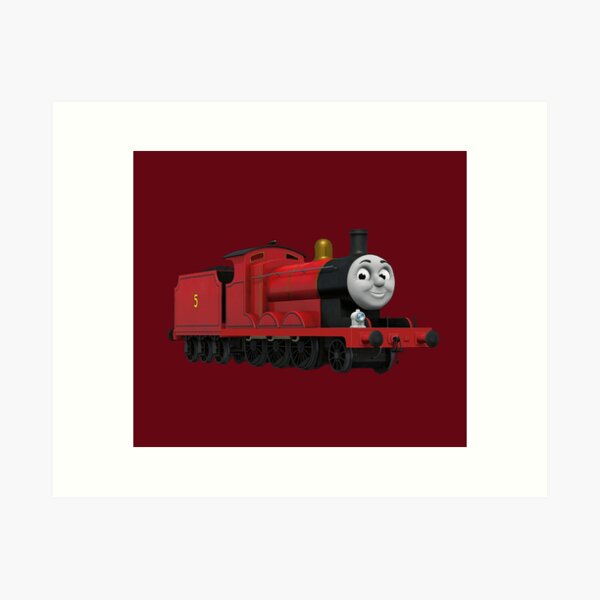 Digital Art James The Red Engine Train PNG, Clipart, Art, Artist