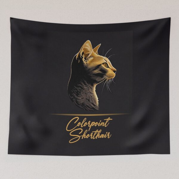 Item preview, Colorpoint Shorthair Portrait designed and sold by Best-Breeds.