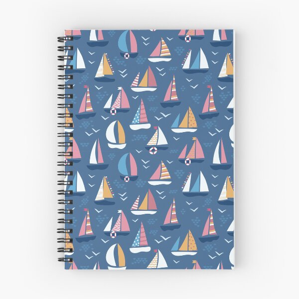 Item preview, Cute sailboats pattern designed and sold by Capictures.