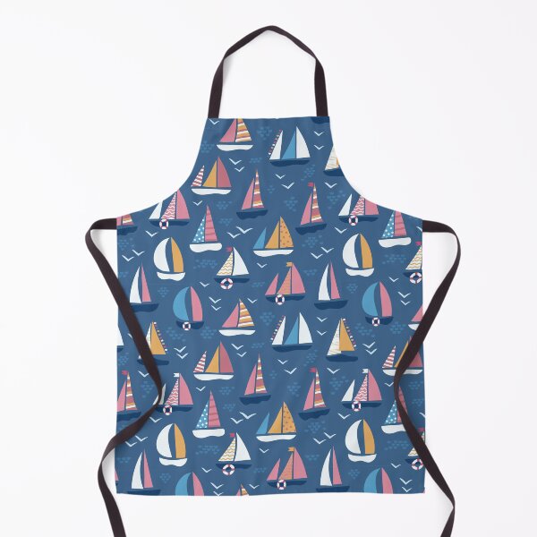 Item preview, Cute sailboats pattern designed and sold by Capictures.