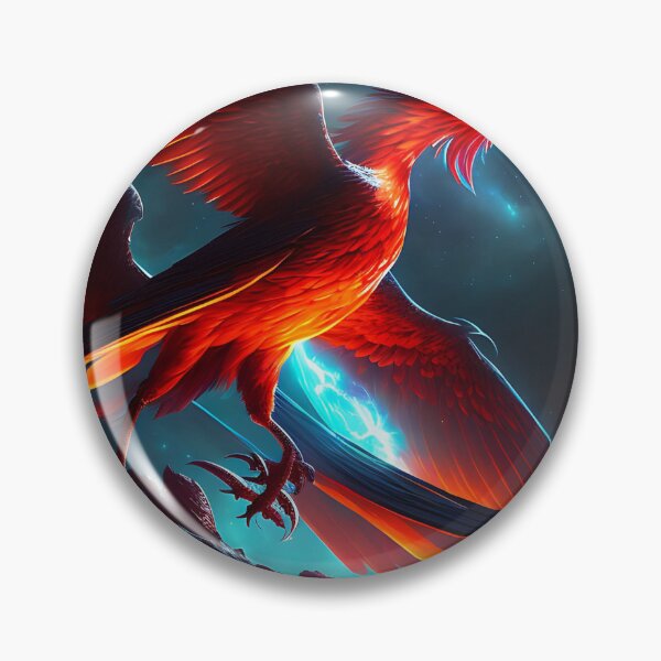 Item preview, Mythical Red Fire Eagle  designed and sold by Space-Wear.