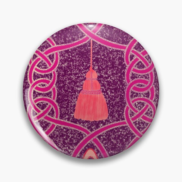 Item preview, Passementerie Magenta, Pink, Yellow, Red. Tassels & Weaving Strings  designed and sold by Ale's Art.