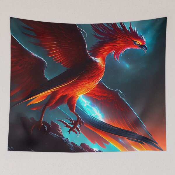 Item preview, Mythical Red Fire Eagle  designed and sold by Space-Wear.