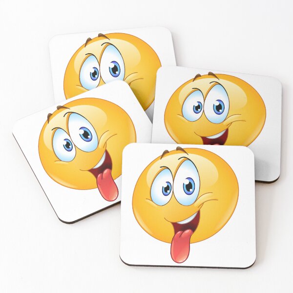 Item preview, The Laughing Smiley Sticking Its Tongue Out Classic T-Shirt designed and sold by TforYouDesign.