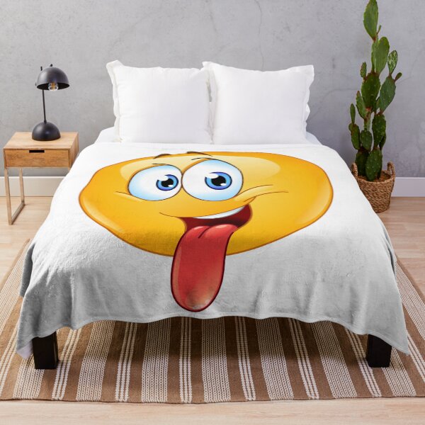 Item preview, The Laughing Smiley Sticking Its Tongue Out Classic T-Shirt designed and sold by TforYouDesign.