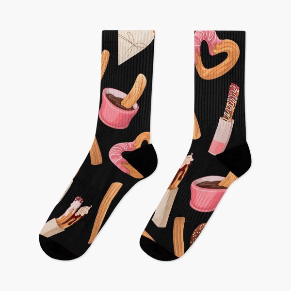 Item preview, Delicious Churros Pattern designed and sold by The Masked Designer.