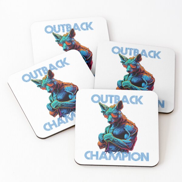 Item preview, Kangaroo outback champion designed and sold by RK - Shop.