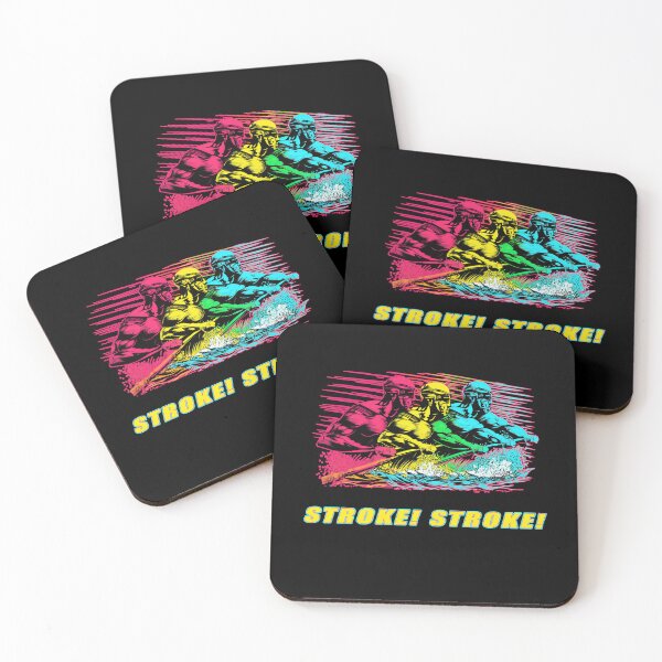 Item preview, Stroke! Stroke! - A Rowing Design designed and sold by Mindful-Designs.
