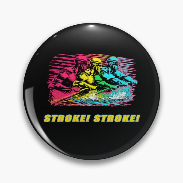 Item preview, Stroke! Stroke! - A Rowing Design designed and sold by Mindful-Designs.