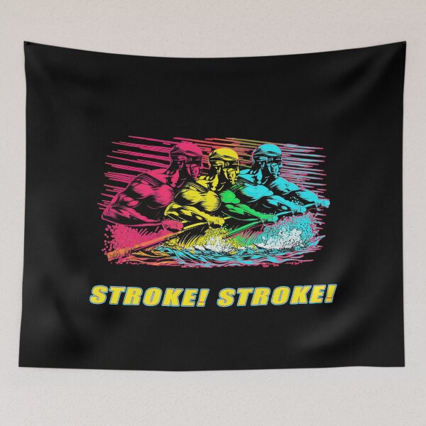 Item preview, Stroke! Stroke! - A Rowing Design designed and sold by Mindful-Designs.