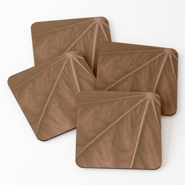 Item preview, Leaf venation detail brown effects nature beauty designed and sold by eddiebarronshop.