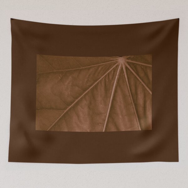 Item preview, Leaf venation detail brown effects nature beauty designed and sold by eddiebarronshop.