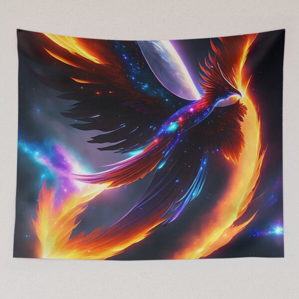 Item preview, Mythical Galaxy Phoenix designed and sold by Space-Wear.