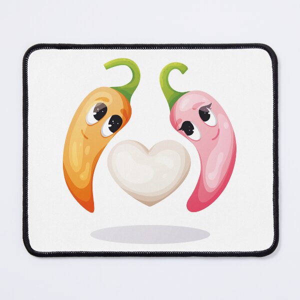 Item preview, Chili peppers in love designed and sold by SoykAart.